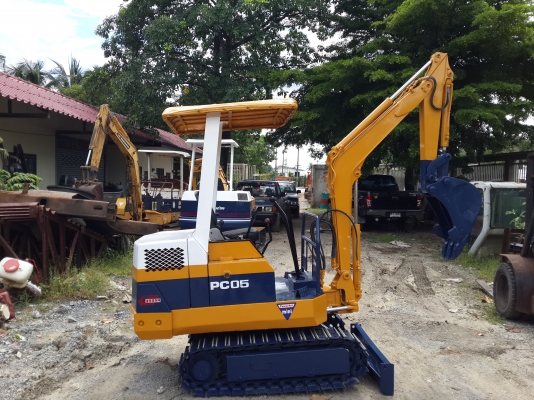 ขาย รถขุด KOMATSU รุ่น PC05-2- แทร็กเหล็ก มือสองญี่ปุ่น