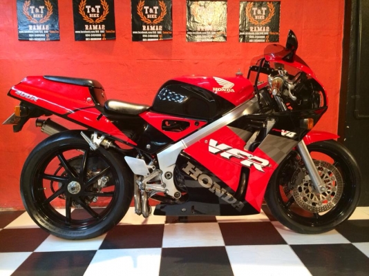 T&amp;T BIKE RAMA2 มาใหม่ราคาเพียง 89500฿ HONDA VFR 400 NC30 ปี96 สภาพสวยนางฟ้า ทะเบียนแท้ โอนขนส่งทุกขนส่ง ภาษี พรบ.58 เลขตรง รถเครื่องดีสุดๆคับ