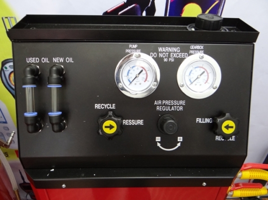 ATF Changer  เครื่องเปลี่ยนถ่ายน้ำมันเกียร์ออโต้ทั้งระบบ  แบบปรับแรงดันลมได้