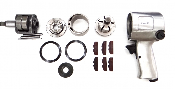 บ๊อกลม ระบบค้อนคู่ ขนาด 1/2  นิ้ว  แรงบิด  550  Nm