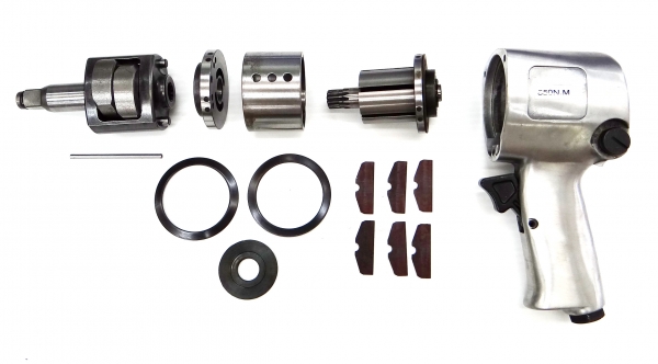 บ๊อกลม ระบบค้อนคู่ ขนาด 1/2  นิ้ว  แรงบิด  550  Nm