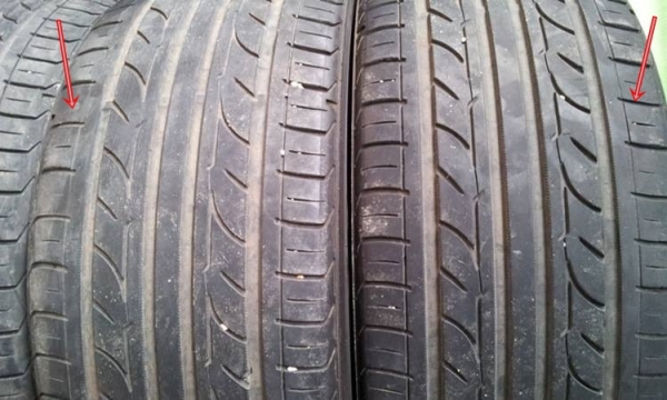 ขายยาง215/45/17 yokohama earth1 ปี27/12 1คู่ขาย1800บาท