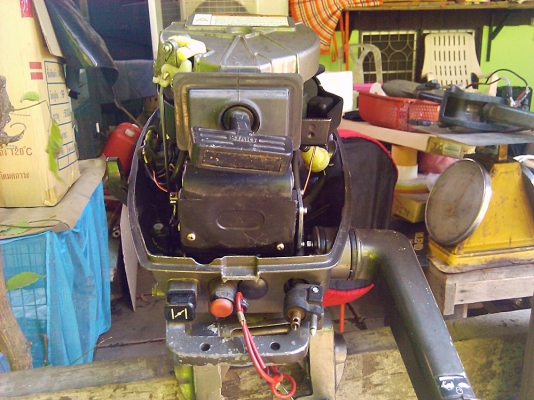 ขายเครื่องเรือ tohatsu 5 แรง หางสั้น สภาพดี