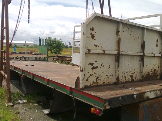 กระบะพื้นเรียบ 10 ล้อ ยาว 6.40 เมตร