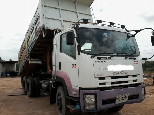 ขายด่วนครับ แบบเหมาๆ ISUZU DECA FVZ240 EURO3 ดั้มสวยๆครับ ขาย 5 ค้น
