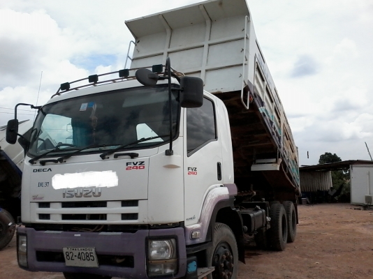 ขายด่วนครับ แบบเหมาๆ ISUZU DECA FVZ240 EURO3 ดั้มสวยๆครับ ขาย 5 ค้น