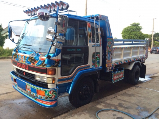 Isuzu Rockky ตาหวาน หัวนอก ไฟฟ้า  ดั้มดิน 4 ตัน ยาว 3.60ม.