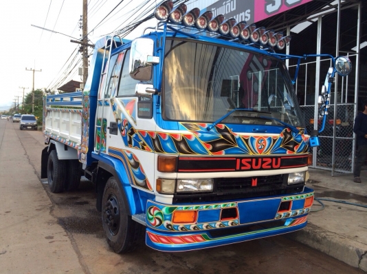 Isuzu Rockky ตาหวาน หัวนอก ไฟฟ้า  ดั้มดิน 4 ตัน ยาว 3.60ม.