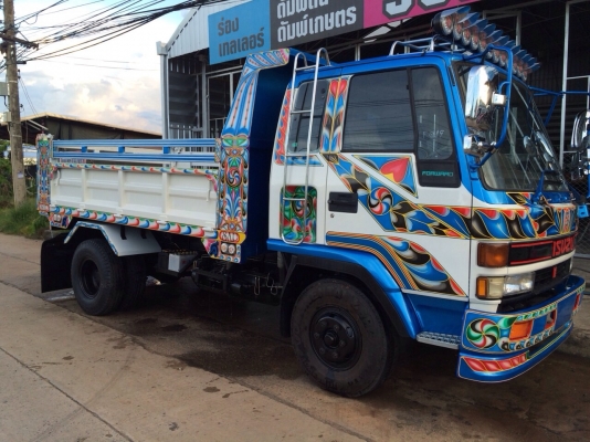 Isuzu Rockky ตาหวาน หัวนอก ไฟฟ้า  ดั้มดิน 4 ตัน ยาว 3.60ม.