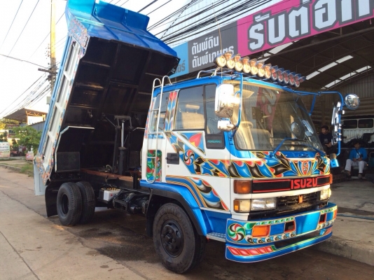 Isuzu Rockky ตาหวาน หัวนอก ไฟฟ้า  ดั้มดิน 4 ตัน ยาว 3.60ม.