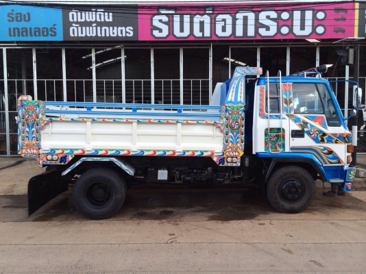 Isuzu Rockky ตาหวาน หัวนอก ไฟฟ้า  ดั้มดิน 4 ตัน ยาว 3.60ม.