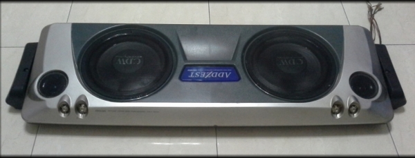 ลำโพงแผง Addzest 4ch 180W สวยๆเสียงดี Made in Japan