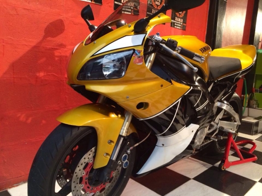 T&T BIKE RAMA2 ทะเบียนแท้ราคา149000฿YAMAHA R1 ปี2002 ทะเบียนแท้โอนขนส่งภาษี พรบ.หมด58 โอนทุกขนส่งทั่วไทย T&T BIKE RAMA2 ทะเบียนแท้ราคา149000฿YAMAHA R1 ปี2002 ทะเบียนแท้โอนขนส่งภาษี พรบ.หมด58 โอนทุกขนส่งทั่วไทย