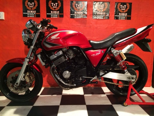 T&amp;T BIKE RAMA2 ขายราคาเพียง 69500 ฿HONDA CB400 ปี97 VS.S อินวอย สรรพสามิตเครื่องดี รถสวยกริปเก็บเงางามเรียบร้อย