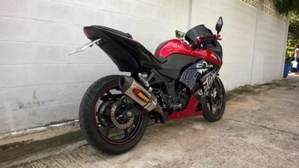 รถบ้านทะเบียนสวย NINJA250 2012 วิ่ง 6000 กิโล สวยกริ๊บ ต่อรองได้