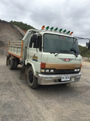 ขายรถดั้ม HINO เครื่อง HO7C คลัซซีสวย FD174B ยาง 900 ขอบ 20