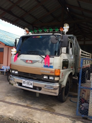 ขายรถดั้ม HINO เครื่อง HO7C คลัซซีสวย FD174B ยาง 900 ขอบ 20