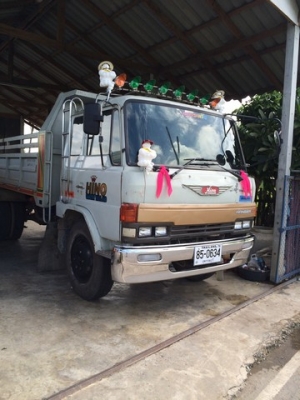 ขายรถดั้ม HINO เครื่อง HO7C คลัซซีสวย FD174B ยาง 900 ขอบ 20