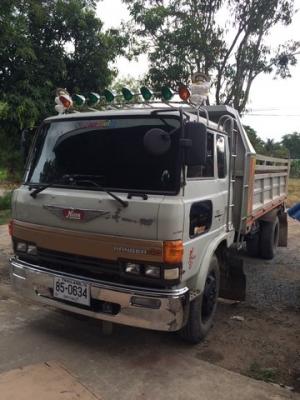 ขายรถดั้ม HINO เครื่อง HO7C คลัซซีสวย FD174B ยาง 900 ขอบ 20