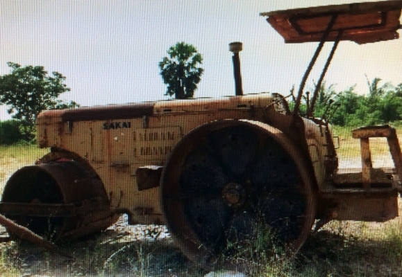 ต้องการขายรถบดSAKAI KD7610 ตรวจเช็คทำสีพร้อมใช้