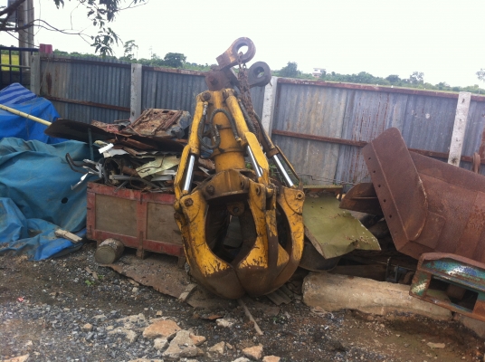 ขายหัวคีบเหล็ก ใช้กะรถแมคโคขนาด 120 ทุกรุ่น