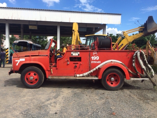 ขายรถ 6 ล้อดับเพลิง TOYOTA มีทะเบียน รถราชการแท้ สภาพเดิมๆ อุปกรณ์ ครบมาก ยางใหม่ๆเลย 7 เส้น น่าอนุรักษ์ หรือ เอาไปใช้เข้าฉากหนัง