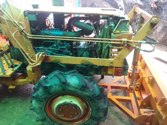 คูโบต้าL1-24 4 WD พวงมาลัยเพาเวอร์ ใบมีด โรตารี่