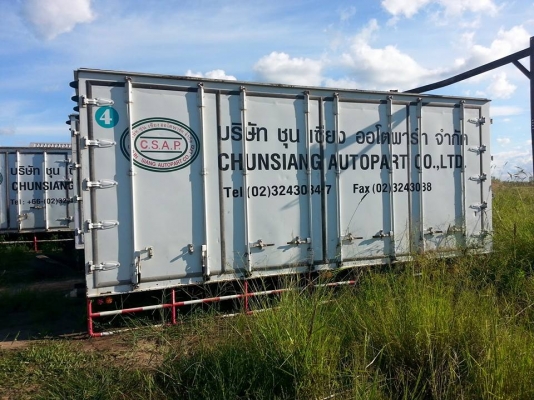 ขายตู้แห้ง10บาน ยาว6.20เมตร สภาพสวยพร้อมใช้งาน ยกลงจากHINO สนใจโทร 090-8588220คุณนะ ID:narong498 หรือ www.truck.in.th/498