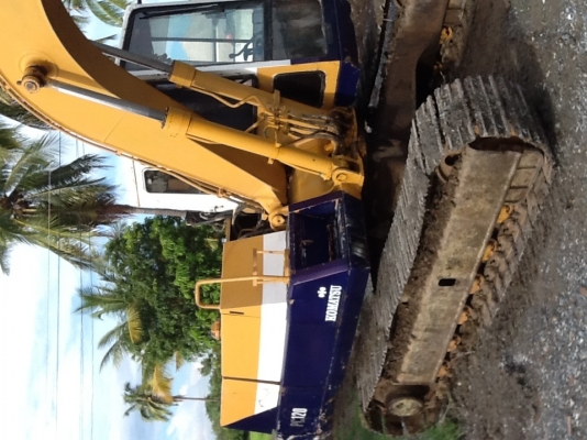 ขายด่วนแมคโครkomatsu pc100-3สภาพสวยๆราคา470000฿เอกสารอินวอย