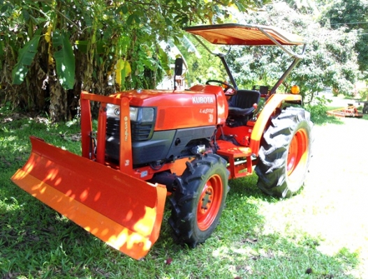 รถไถคูโบต้า L4508 4WD 45แรงม้า 2เพลา มีดันหน้า ยางดี เกียร์ดี เครื่องแน่น เช็คสภาพแล้ว พร้อมลุยงาน  มีทะเบียน พร้อมโอน ราคาคุยกันได้ครับ