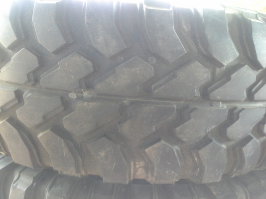 ขายยางmud dunlop33/12.5/15ปี12