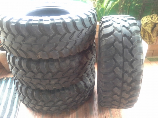 ขายยางmud dunlop33/12.5/15ปี12