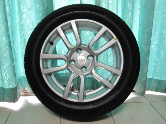 ขายล้อแม็กพร้อมยางป้ายแดง Chevrolet Sonic ตัวท๊อปขอบ 16