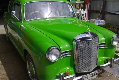 ขายรถเบนซ์โบราณ ท้ายมล 190