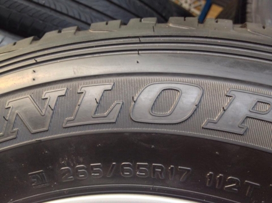 ยาง Dunlop Grandtrek AT22 สเปค 265-65-17 ปี14