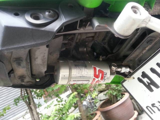 Ksr ปี55 กท862 สีเขียวดำ เครื่องเดิม แต่งภายนอกสวยงาม
