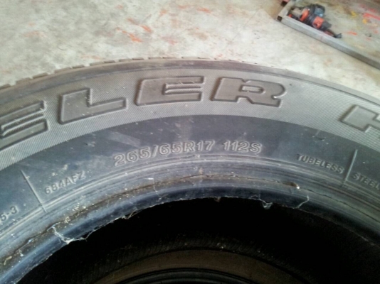 ขายยางรถยนต์มือสองสภาพดี