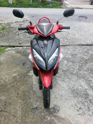 nouvo elegance ปี52 สีแดงดำ15,500  โทร0869702941          ยี่ห้อ : Yamaha ปี52 ติดต่อ086-9702941 รามคำแหง112 เดิมๆ เอกสารครบ