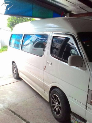 ขายด่วน TOYOTA HIACE หัวจรวด หลังคาสูง  ปี 96