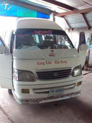 ขายด่วน TOYOTA HIACE หัวจรวด หลังคาสูง  ปี 96