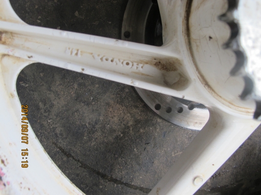 ขายล้อแม็กมอไซค์ HONDA  NSR  ไม่รวมส่ง