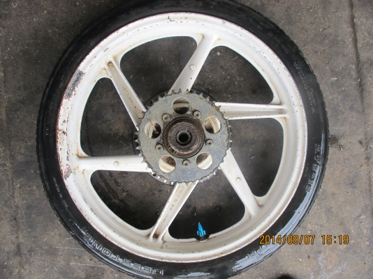 ขายล้อแม็กมอไซค์ HONDA  NSR  ไม่รวมส่ง