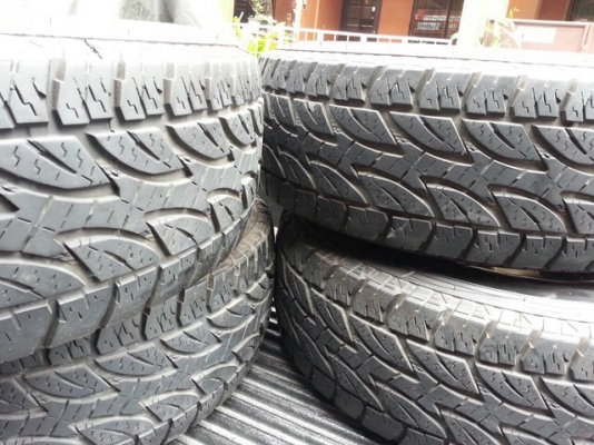 ขายล้อ  ปาเจโร่สปอร์ต พร้อมยาง AT