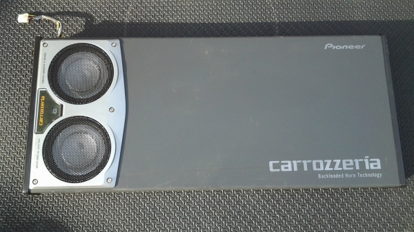 subwoofer pioneer carrozzaria TS-WX1600A เพาเวอร์แอมในตัว