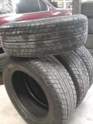 195/60R15  DUNLOP SP SPORT490 ( MADE IN THAILAND )  ชุด  4 เส้น  TEL.081-427-3941