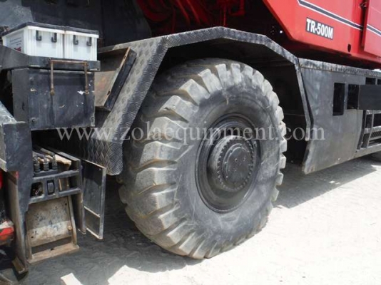 TADANO TR500M-1 4x4x4 Rough Terrain Crane เครื่องจักรนำเข้าจากต่างประเทศ สภาพพร้อมใช้งาน สนใจติดต่อ 081-981-9339