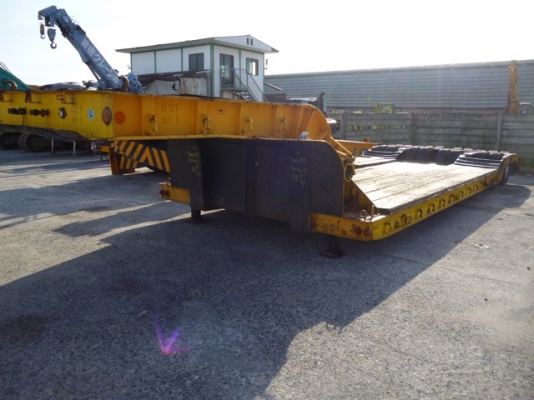 ขายหางเทลเลอร์ lowbed 16 ล้อ นำเข้าจากญี่ปุ่น