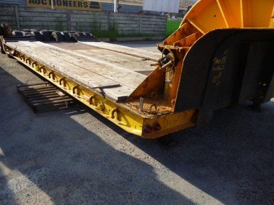 ขายหางเทลเลอร์ lowbed 16 ล้อ นำเข้าจากญี่ปุ่น