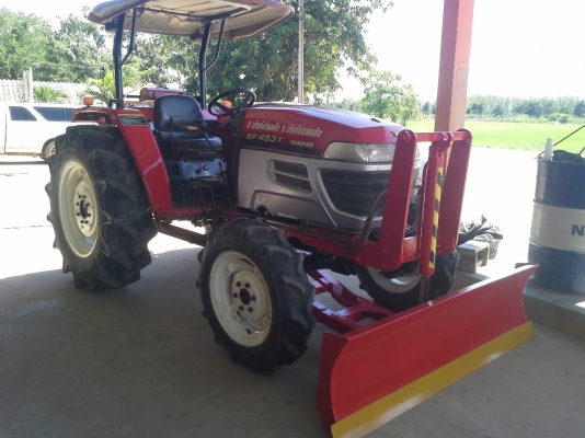 ขายแทรกเตอร์ YANMAR 453 พร้อมเล่มเล่มทะเบียน มีใบดันหน้า โรตารี่ ผาน 6 เครื่องนิ่มๆคับ