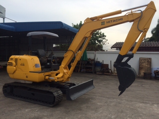 รถขุด Hitachi EX45 มือสอง นำเข้าจากญี่ปุ่น ทำสีใหม่ พร้อมใช้งาน รถขุด Hitachi EX45 มือสอง นำเข้าจากญี่ปุ่น ทำสีใหม่ พร้อมใช้งาน